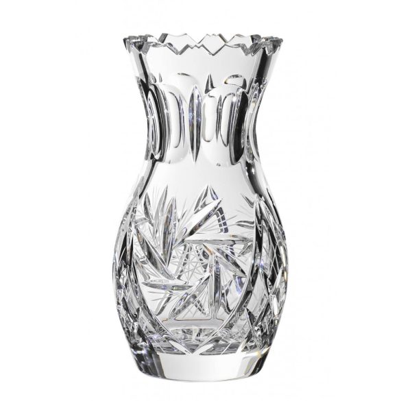 Victoria * Olovnatý krištáľ Tulipánová váza 18 cm (Tur11125)