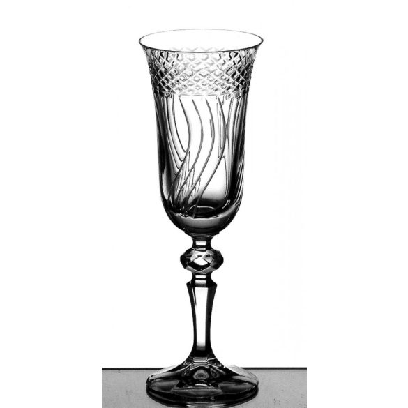 Helena * Olovnatý krištáľ Pohár na šampanské 150 ml (L12407)