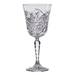   Liliom * Olovnatý krištáľ Veľký vínný pohár 250 ml (Su14505)