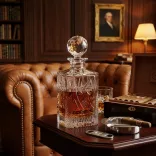 Victoria * Olovnatý krištáľ Fľaša na whisky 800 ml (16162)