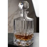 Ananas * Olovnatý krištáľ Fľaša na whisky 800 ml (16762)