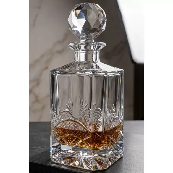 Ananas * Olovnatý krištáľ Fľaša na whisky 800 ml (16762)