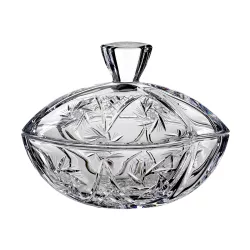 Victoria * Krištáľ Bonboniéra 18 cm (Smi17165)