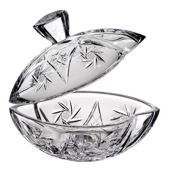 Victoria * Krištáľ Bonboniéra 18 cm (Smi17165)