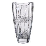 Viola * Krištáľ Váza v tvare suda 28 cm (Smi17268)