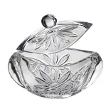 Liliom * Krištáľ Bonboniéra 18 cm (Orb17591)