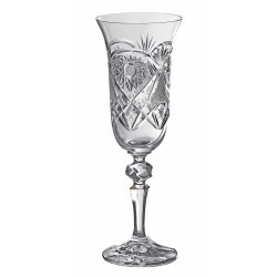 Kőszeg * Krištáľ Pohár na šampanské 150 ml (L18307)