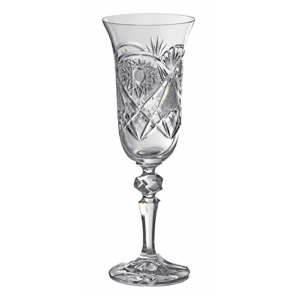 Kőszeg * Krištáľ Pohár na šampanské 150 ml (L18307)