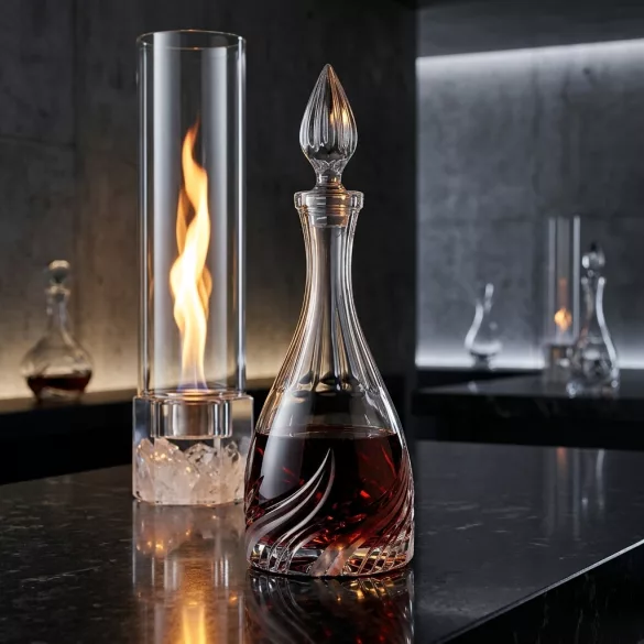 Fire * Krištáľ Fľaša na víno 1000 ml (H18666)