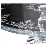 Small Flowers * Krištáľ Stojan na tortu s podstavcom 30 cm (19603)