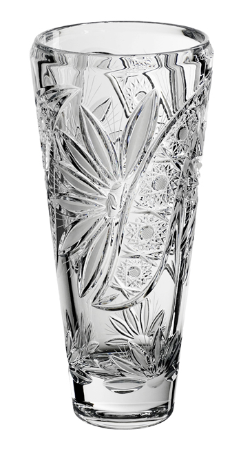 Liliom kristal vaza