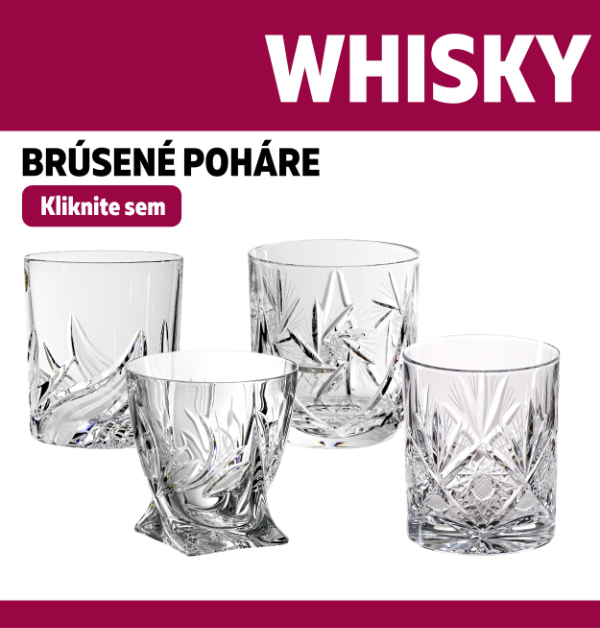 Bruseny Kristalovy phare na whisky