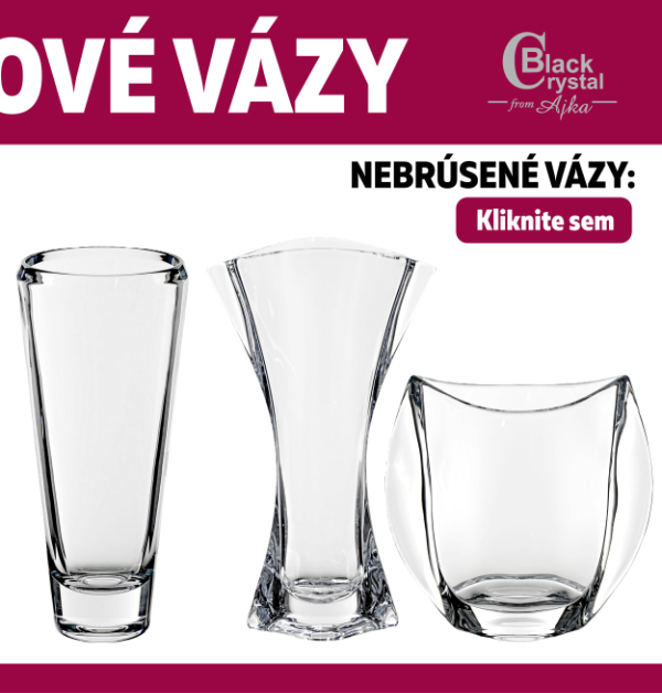 Moderny Kristalova vaza